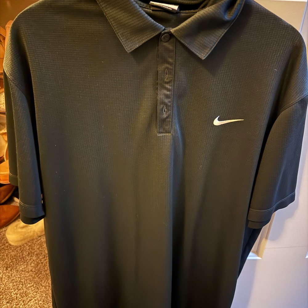 Nike Black Performance Polo Shirt